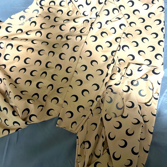 Marine Serre Allover Moon Printed Leggings & Top